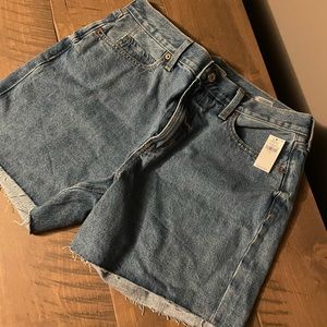 High waisted shorts
